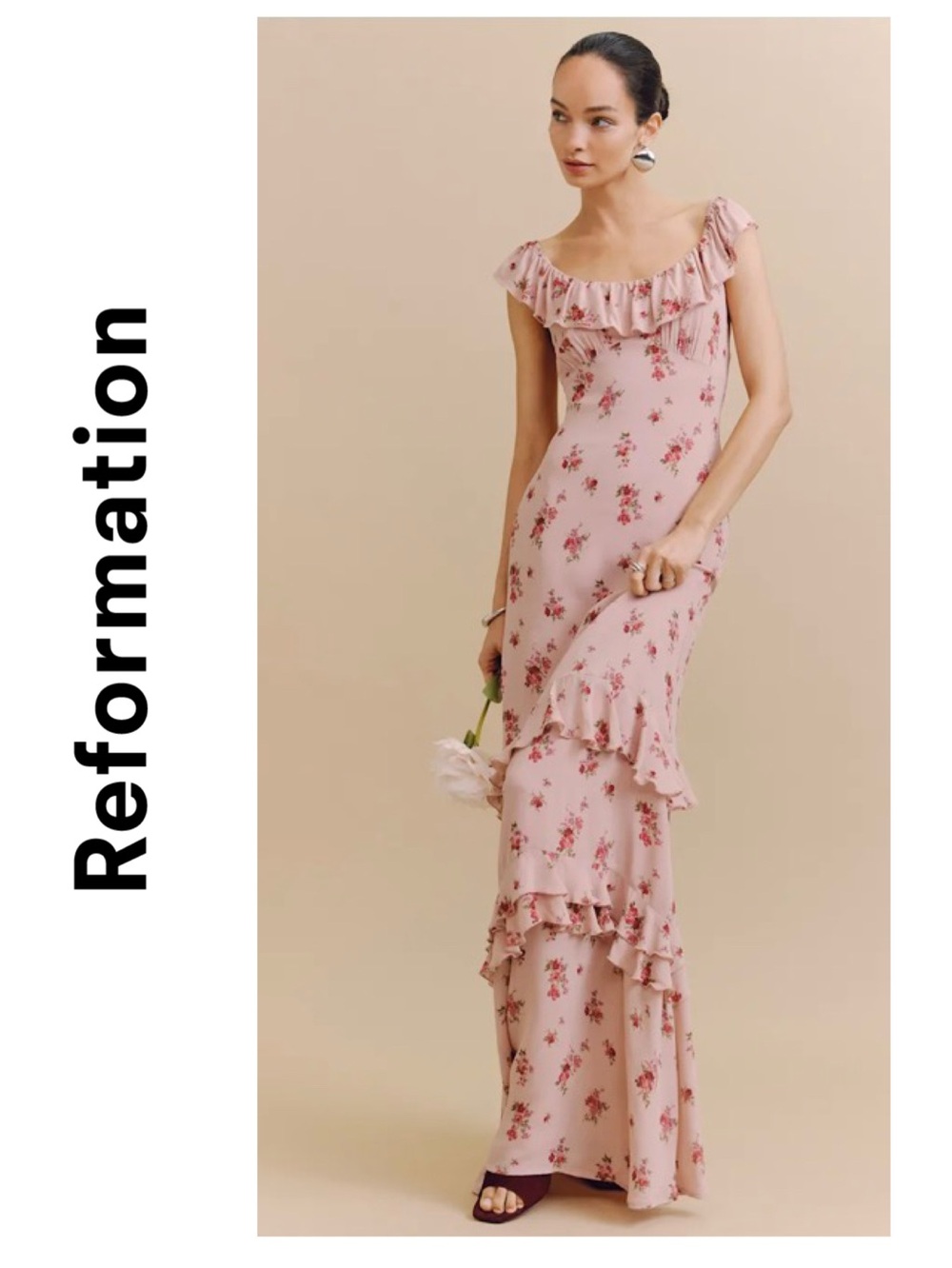NWT Reformation Tripoli Maxi Dress, 10